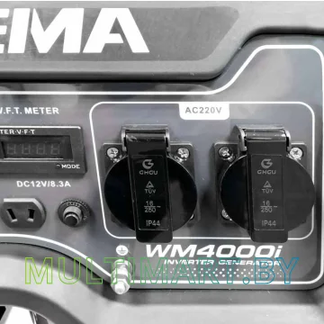 Бензиновый генератор Weima WM 4000i картинка 8